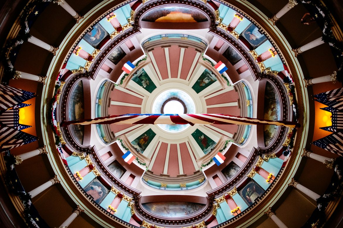 Courthouse Dome in St. Louis