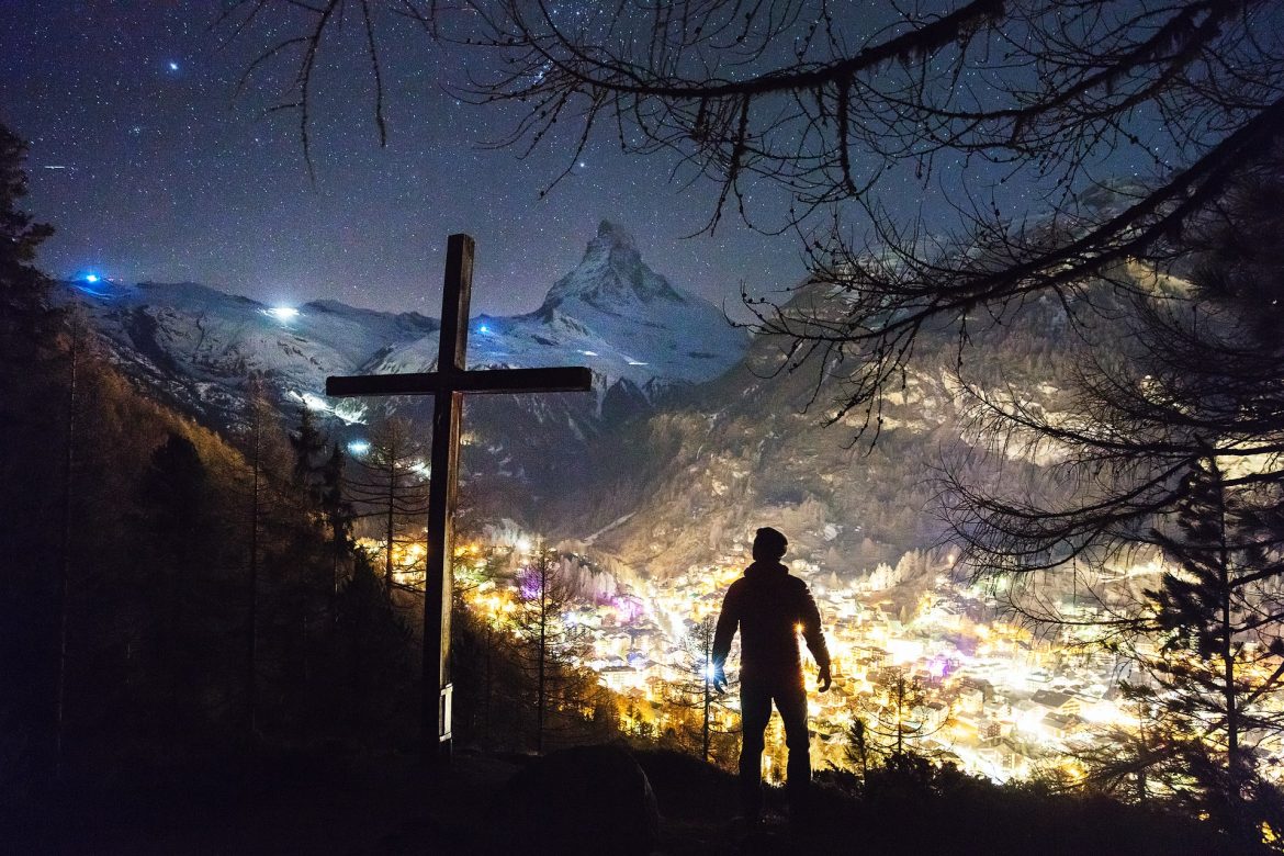 Person and Cross