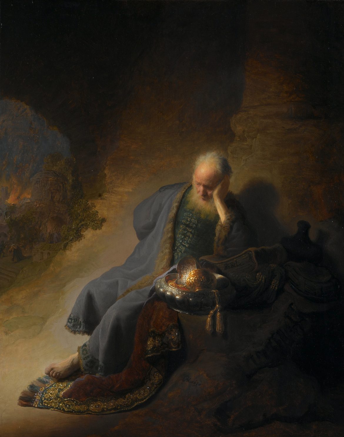 Jeremiah Lamenting the Destruction of Jerusalem