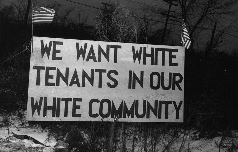 We Want White Tenants in Our White Community