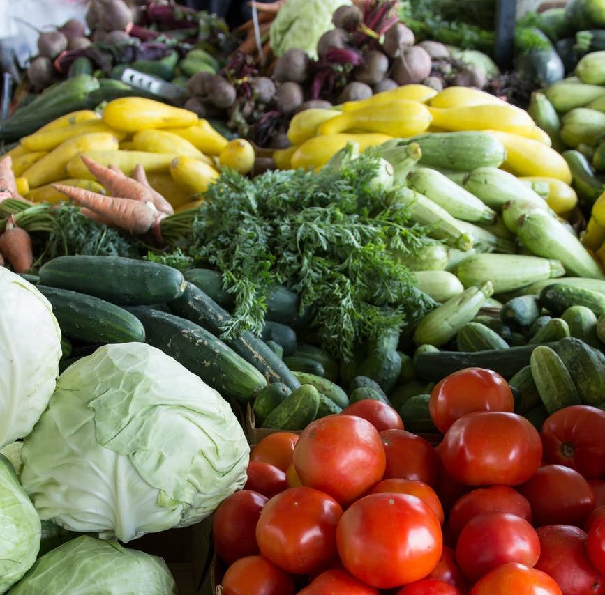 pile of assorted varieties of vegetables