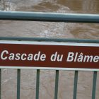 Waterfall section of the French river, Le Blâme